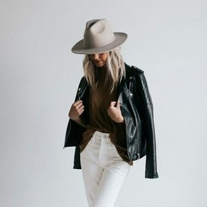 Gigi Pip Light Grey Wes Hat